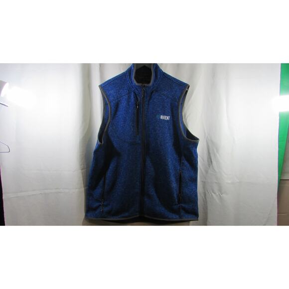 MEN'S ELEVATE SLEEVELESS VEST BLUE/GREY TRIM Avient SZ XL - Picture 1 of 12